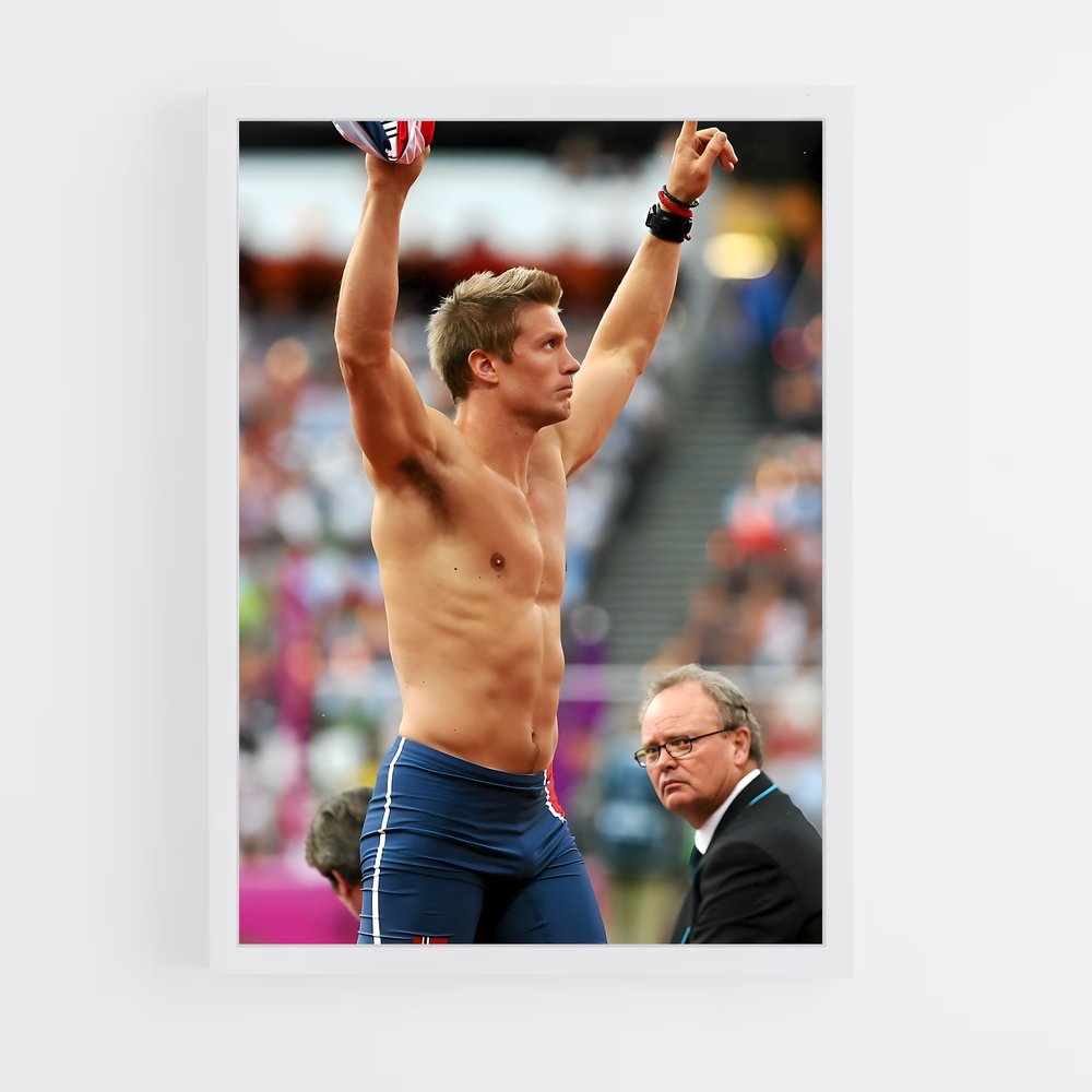 Poster Champion du Terrain – affiche Athlétisme (vue 3)